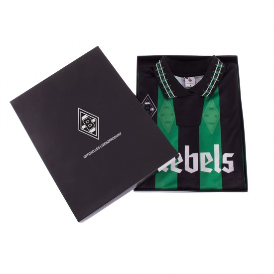 VFL Borussia Monchengladbach 1995 - 96 Away Retro Football Shirt