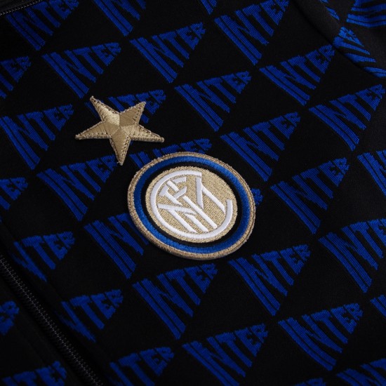 FC Internazionale All Over Pattern Sweatshirt