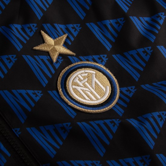 FC Internazionale All Over Pattern Windbreaker