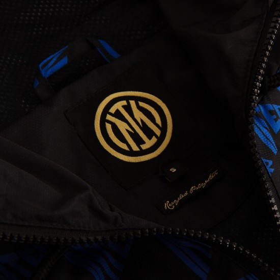 FC Internazionale All Over Pattern Windbreaker