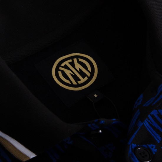 FC Internazionale All Over Pattern Polo
