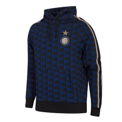 FC Internazionale All Over Pattern Hooded Sweater