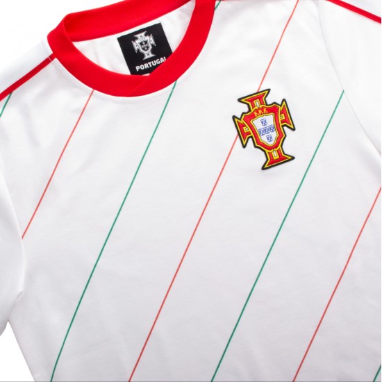Portugal 1984 Away Retro Football Shirt