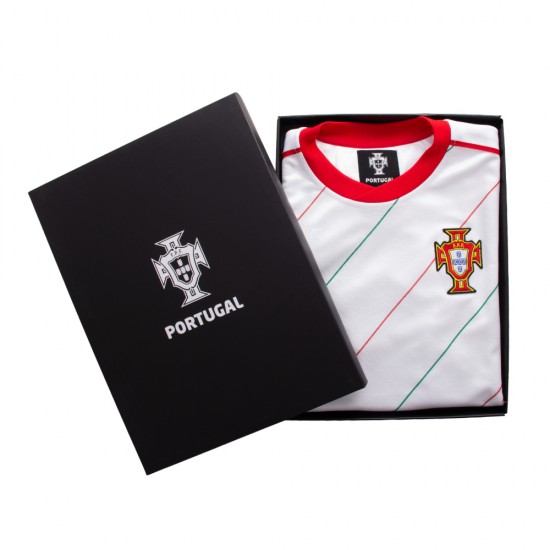 Portugal 1984 Away Retro Football Shirt