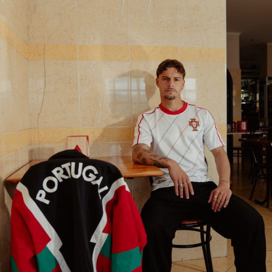 Portugal 1984 Away Retro Football Shirt