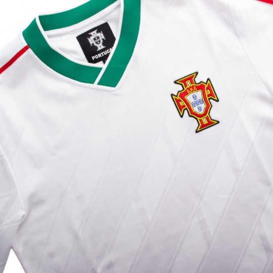Portugal 1986 Away Retro Football Shirt