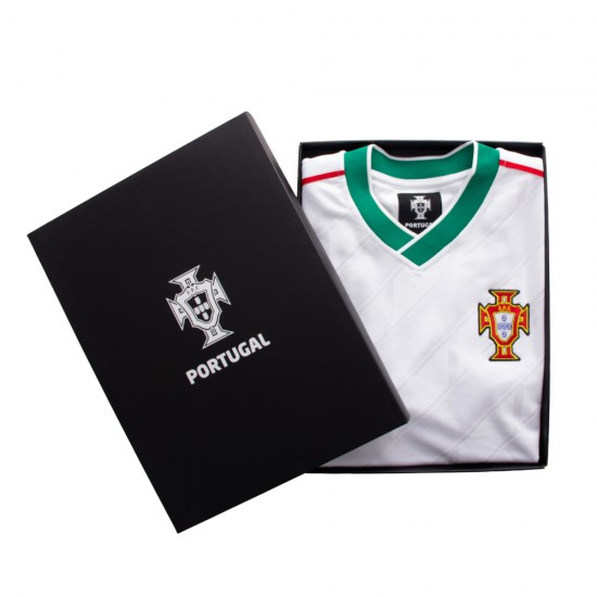 Portugal 1986 Away Retro Football Shirt