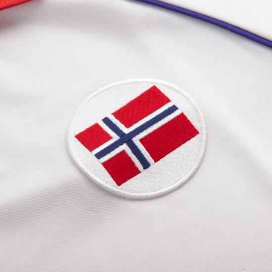 Norway 1988 Away Retro Football Shirt