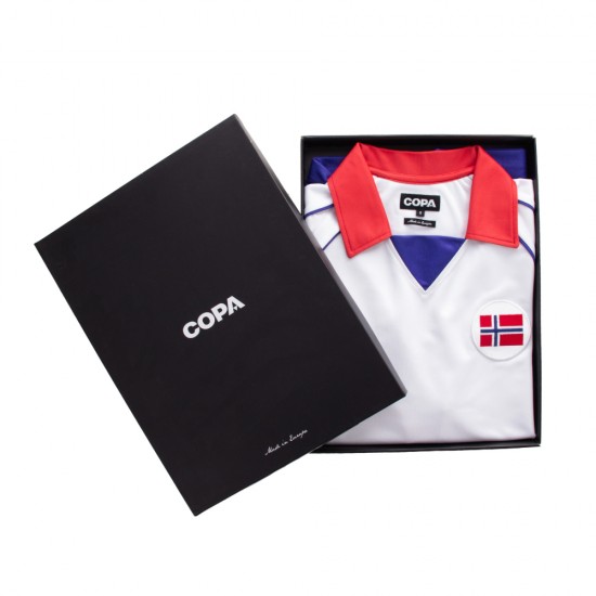 Norway 1988 Away Retro Football Shirt