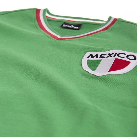Mexico Pelé 1980's Retro Football Shirt