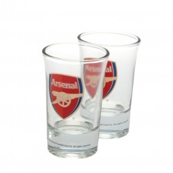 Arsenal FC 2pk Shot Glass Set