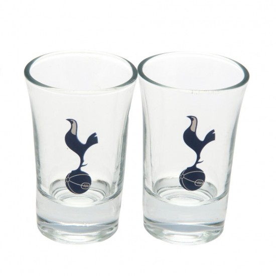 Σετ 2 τμχ. γυάλινα σφηνάκια Tottenham Hotspur FC