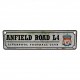 Liverpool FC Window Sign Retro