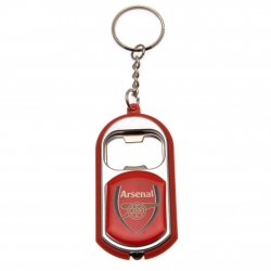 Μπρελόκ με φακό & ανοιχτήρι Arsenal FC