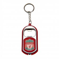 Μπρελόκ με φακό & ανοιχτήρι Liverpool FC
