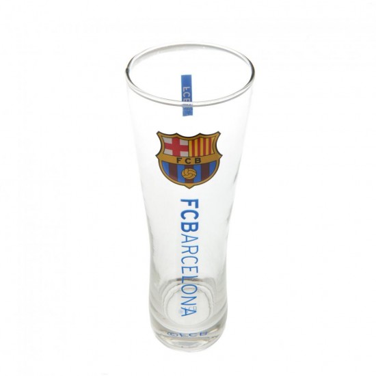 Γυάλινο ψηλό ποτήρι μπύρας 570ml FC Barcelona
