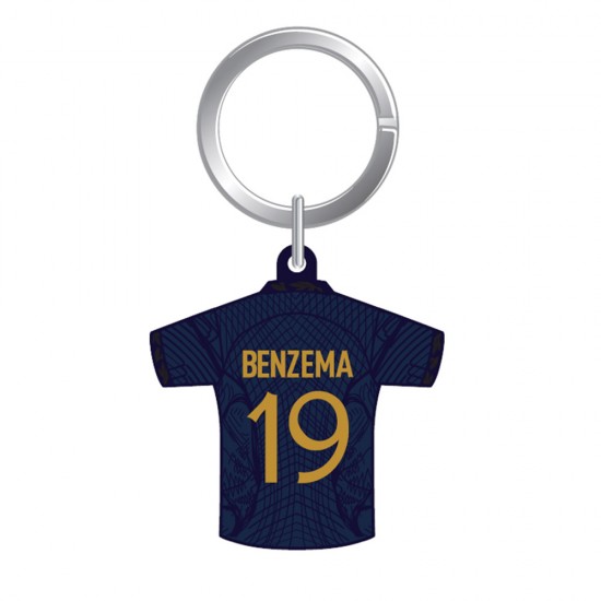France NT shirt keyring - BENZEMA