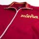 Ρόμα 1974 - 75 ρετρό ζακέτα COPA, βυσσινί