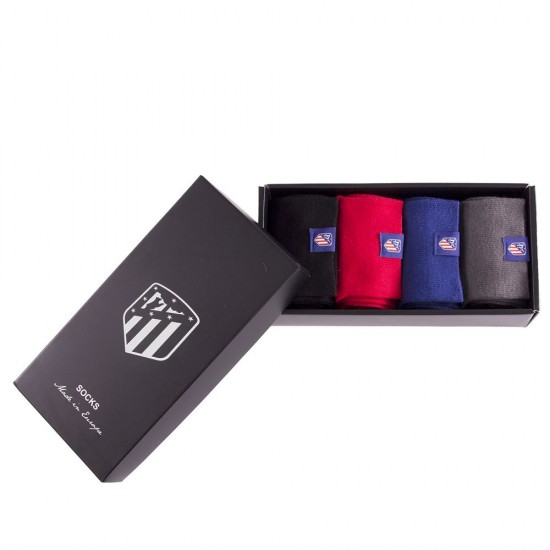 Atletico de Madrid Logo Socks Box Set
