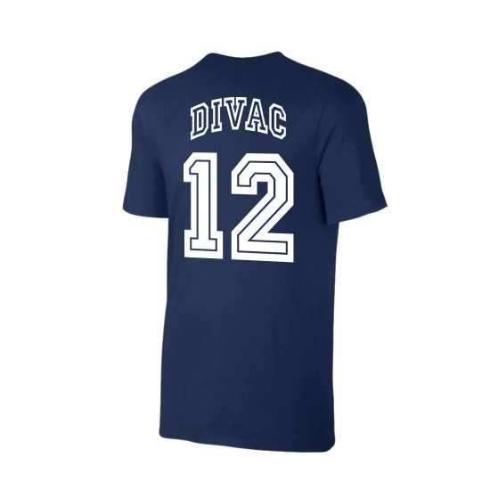 Serbia NT basketball 2022 t-shirt - DIVAC, dark blue