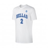 Greece NT basketball 2022 t-shirt No2, white