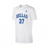 Greece NT basketball 2022 t-shirt No37, white