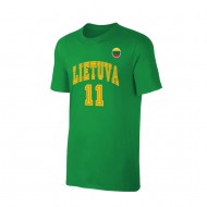 Εθνική Λιθουανία μπάσκετ 2022 μπλουζάκι - ΣΑΜΠΟΝΙΣ, πράσινο
