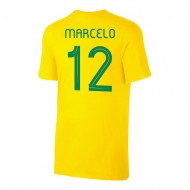 Βραζιλία CA2019 μπλουζάκι 'Qualifiers' - ΜΑΡΣΕΛΟ, κίτρινο