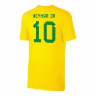 Βραζιλία WC2022 μπλουζάκι 'Qualifiers' - ΝΕΪΜΑΡ , κίτρινο