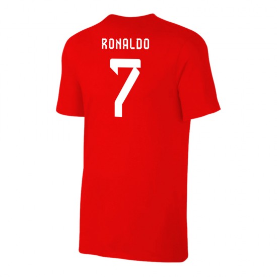 Portugal WC2022 ''Group H' t-shirt -RONALDO, red