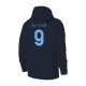 Napoli 'SCARF' footer with hood - OSIMHEN, dark blue