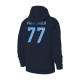 Napoli 'SCARF' footer with hood - KVARATSKHELIA, dark blue