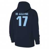 Σίτι φούτερ με κουκούλα 'TEAM' - ΝΤΕ ΜΠΡΟΥΙΝ, σκούρο μπλε