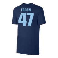 Σίτι μπλουζάκι 'TEAM' - ΦΟΝΤΕΝ, σκούρο μπλε