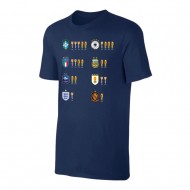Τροπαιούχοι Παγκοσμίου Κυπέλλου μπλουζάκι, σκούρο μπλε