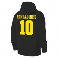 Βραζιλία WC2022 φούτερ με κουκούλα 'COLORS' - ΡΟΝΑΛΝΤΙΝΙΟ, μαύρο