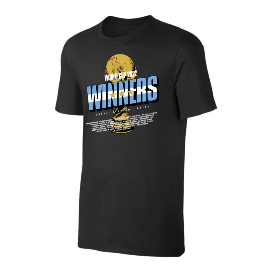Argentina WC2022 'WINNERS' t-shirt, black