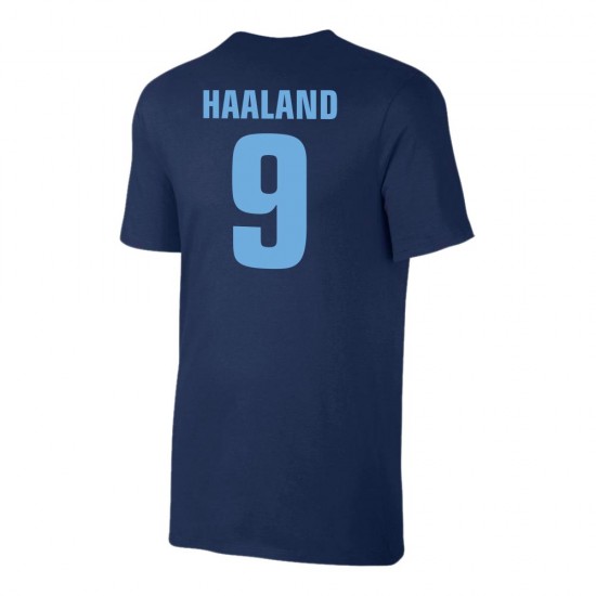 City 'CHESS' t-shirt - HAALAND, dark blue