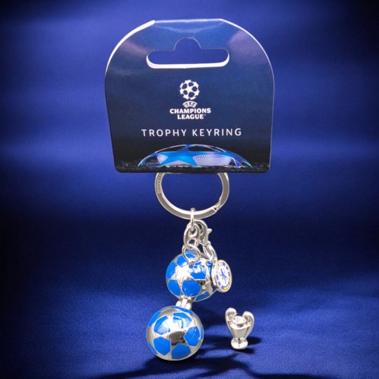 UEFA Champions League Starball μπρελόκ με μινιατούρα τροπαίου Τσέλσι