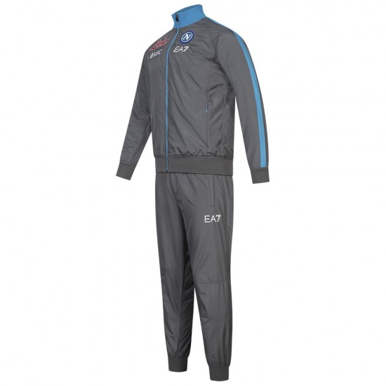 Νάπολι EA7 Emporio Armani ανδρικό κοστούμι παρουσίασης, γκρι