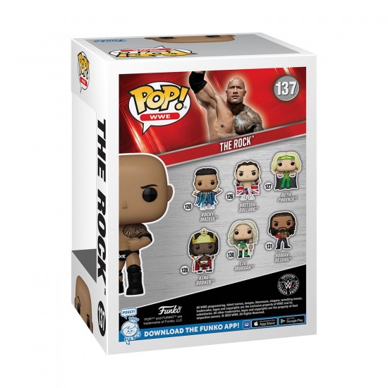 WWE φιγούρα Funko Pop! The Rock (Final) #137