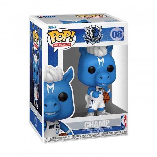 Dallas Mavericks Funko Pop! Champ (mascot) #08 vinyl figure