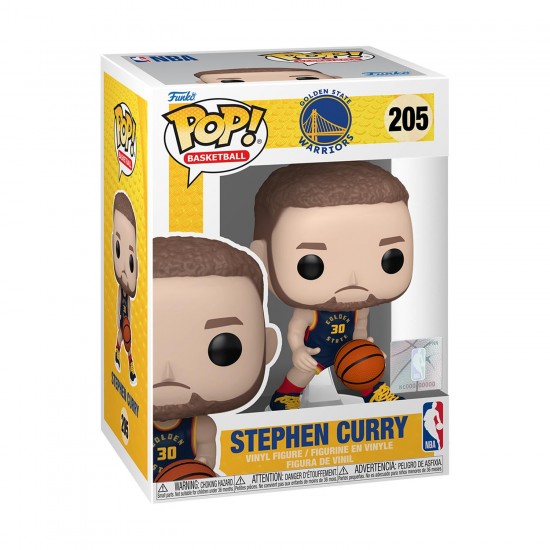 Golden State Warriors Funko Pop! Stephen Curry (City Edition 24-25) #205 vinyl figure