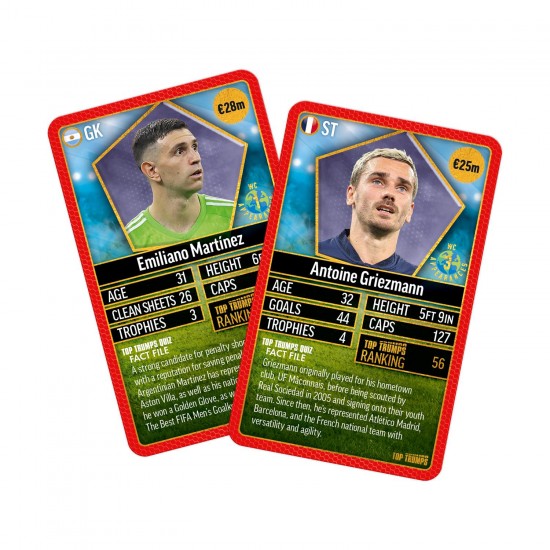 Top Trumps World Football Stars 2024 «The Top 200», τράπουλα 4