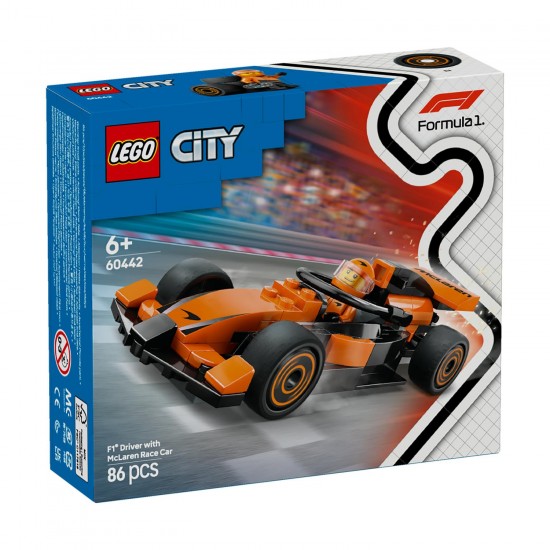 LEGO City F1 Driver with McLaren Race Car (60442)