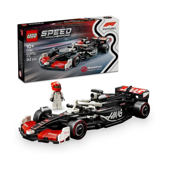 LEGO Speed Champions μονοθέσιο F1 MoneyGram Haas VF-24 (77250)