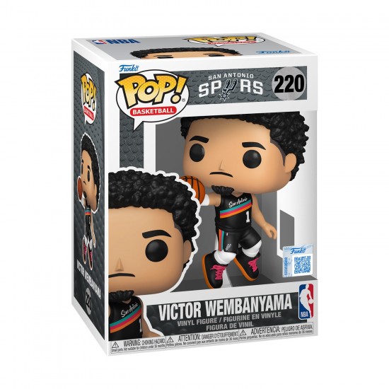 Σαν Αντόνιο Σπερς φιγούρα Funko Pop! Victor Wembanyama (κάρφωμα) #220
