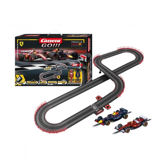 Carrera GO!!! πίστα Ferrari & Red Bull Formula 1 «Champion's Racing»