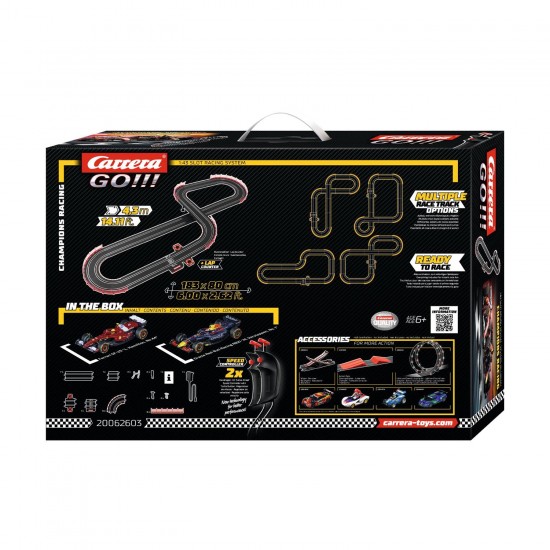 Carrera GO!!! πίστα Ferrari & Red Bull Formula 1 «Champion's Racing»