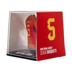Ισπανία συλλεκτική μίνι φανέλα MyJersey Sergio Busquets (Euro 2020)
